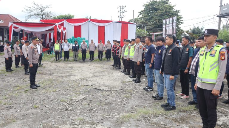 Kapolres Musi Rawas Pimpin Pengamanan Rapat Penetapan Bupati dan Wakil Bupati Terpilih