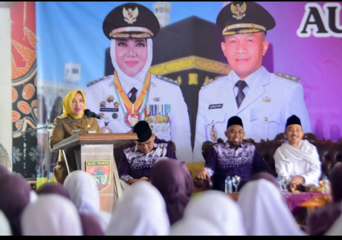 Silaturahmi dengan Jemaah Calon Haji, Bupati Musi Rswas Doakan Selalu Sehat Selamat Hingga Ibadahnya Mabrur